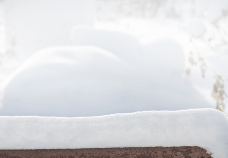  Snow texture in white tone. Snowy white surface as backgroundの写真素材