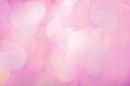Pink defocused lights background. Pink glitter vintage lights background. Abstract pink bokeh. Blurred abstract holiday background.の写真素材