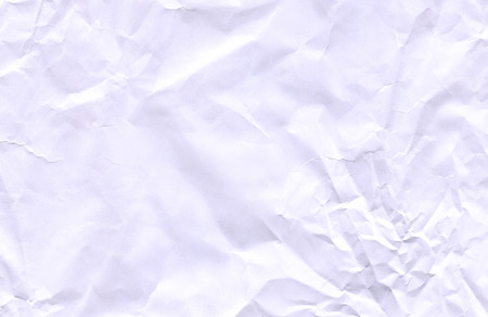 White crumpled paper for background. Empty parchment sheetの写真素材