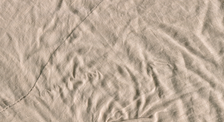 Burlap grunge texture background. Light brown fabric. Light natural linen texture. Brown canvas...
