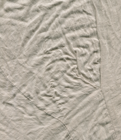 Gray linen texture for background. Canva surface texture