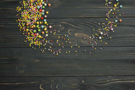Colorful foam ball texture. Colorful polystyrene foam
