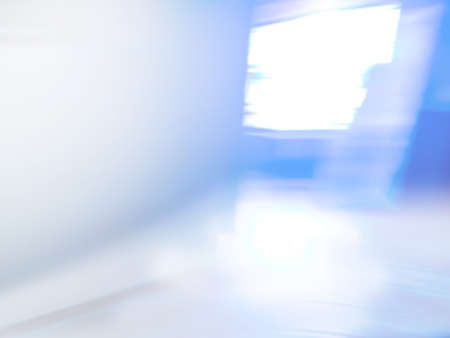 Abstract blurred corridor background. bokeh blurred corridor