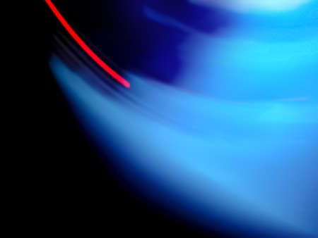 Digital communication blurry background. Abstract particle blur defocus image.の写真素材