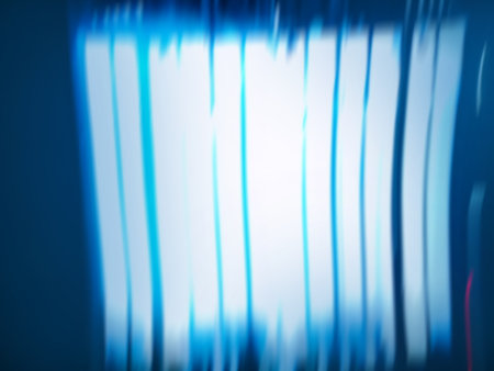 Future trends in modern technologies defocused.の写真素材