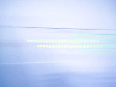 Surveillance anti theft system concept bokeh blurred background.