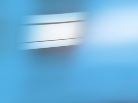 Cinema concept blur image. Abstract blur movie theater complex interior background.