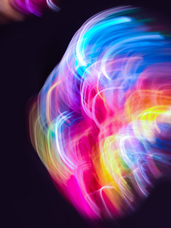 Overlay mode for photo processing. Texture background with light leak lens flare.