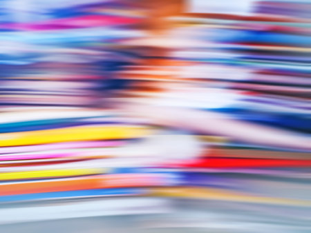 Mall store blurred defocused image with bokeh for design template.の写真素材
