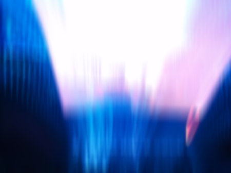 Vintage tone blurred defocused city light bokeh. Blurred urban building background scene.
