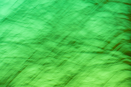 Green blur template design. Green blurred background with bokeh.の写真素材