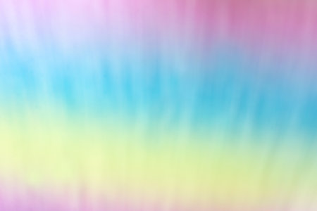 Retro wave psychedelic clear defocused bokeh pastel backdrop. Grunge digital effect minimalist blurry clear background.の写真素材