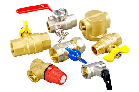 composition plumbing fixtures, valves, fittingsの写真素材