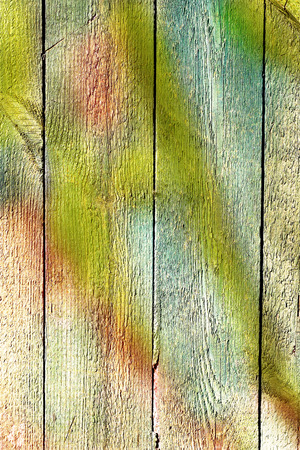 Background gloomy charred wooden fence in dark colorsの写真素材