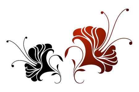 beautiful flower  のイラスト素材