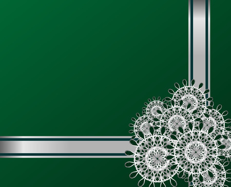 background with ribbonsのイラスト素材