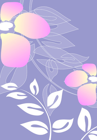 floral background  のイラスト素材