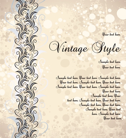 vintage background  のイラスト素材