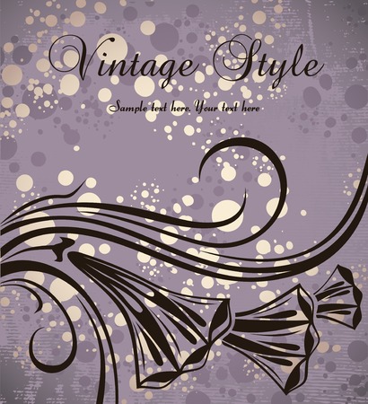 modern floral background  のイラスト素材