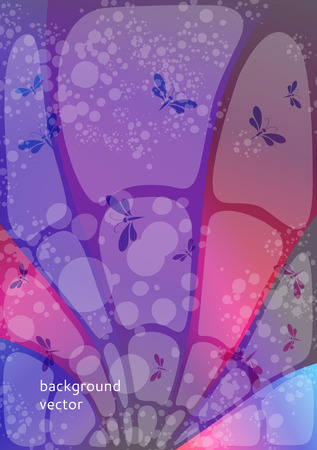 stained-glass sky  のイラスト素材