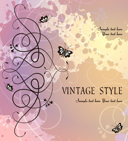 abstract ornate bacground  のイラスト素材