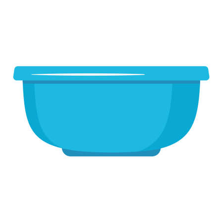 Insulated container for washing and cleaning, color vector illustration in the flat style.のイラスト素材