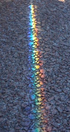 rainbow lightの写真素材