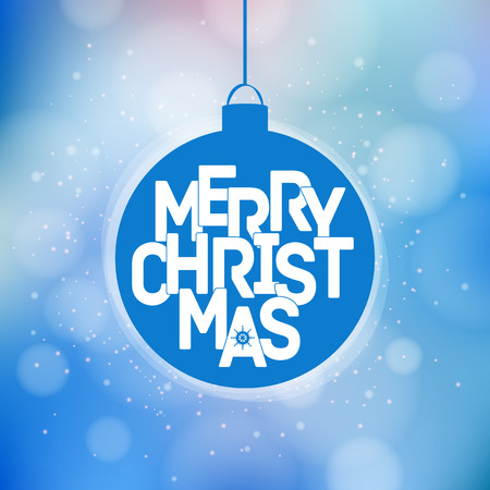 Vector Merry Christmas magical  card design. Perfect as invitation or announcement. Eps 10のイラスト素材