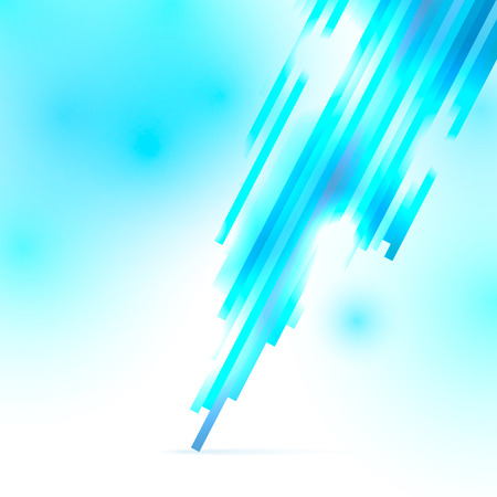 Abstract blue and white shiny background.のイラスト素材