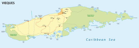 Iceland Vieques, Puerto Ricoのイラスト素材