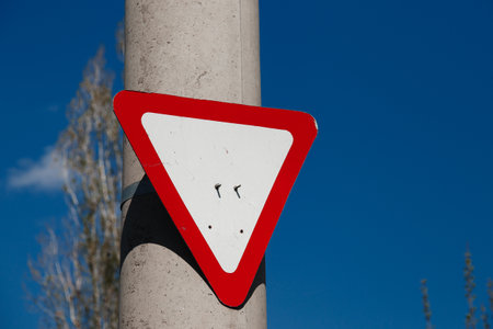 Signal indicator radar signal, found on roads in Spain Europe