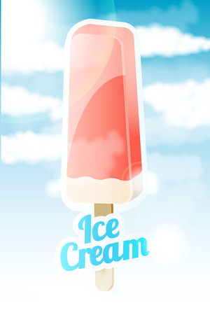 vector ice creamのイラスト素材