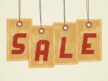 vector sale labelsのイラスト素材