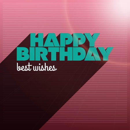 vector happy birthdayのイラスト素材