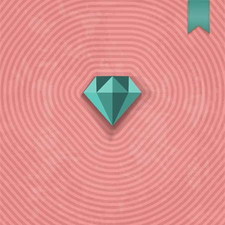vector diamondのイラスト素材