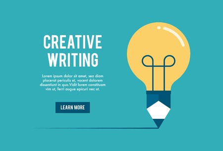concept of creative writing workshop, illustrationのイラスト素材
