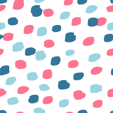 Beautiful abstract seamless pattern. Handcrafted artistic style. Perfect for textile, wrapping, web and all kind of decorative projects. Vector illustration.の写真素材