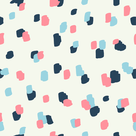 Beautiful abstract seamless pattern. Handcrafted artistic style. Perfect for textile, wrapping, web and all kind of decorative projects. Vector illustration.の写真素材