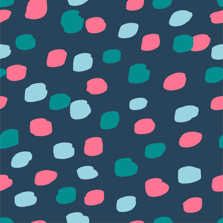Beautiful abstract seamless pattern. Handcrafted artistic style. Perfect for textile, wrapping, web and all kind of decorative projects. Vector illustration.の写真素材
