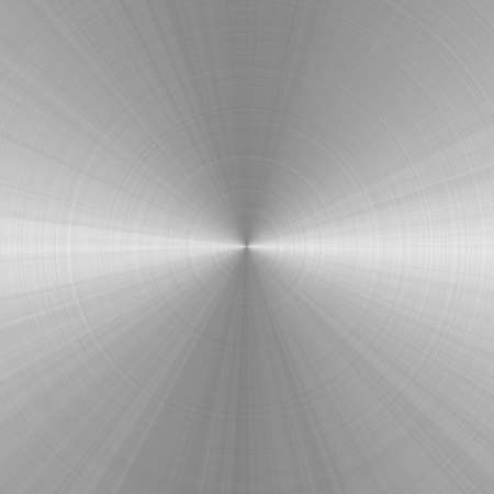 Circular silver metal backgroundの写真素材