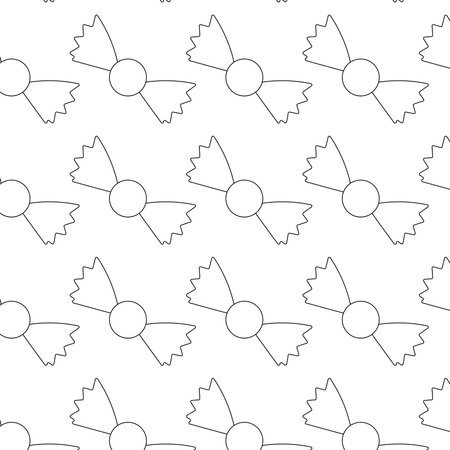 candy chupachups doodle line coloring patternのイラスト素材