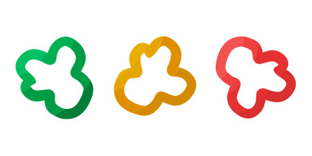 pepper sweet bulgarian piece colored icon elementsのイラスト素材