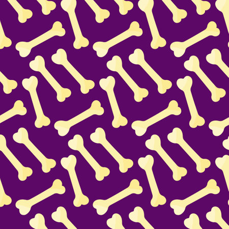 bones halloween man scary color pattern textileのイラスト素材