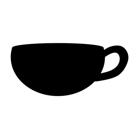 cup black tea coffee barbicore drink cafeのイラスト素材