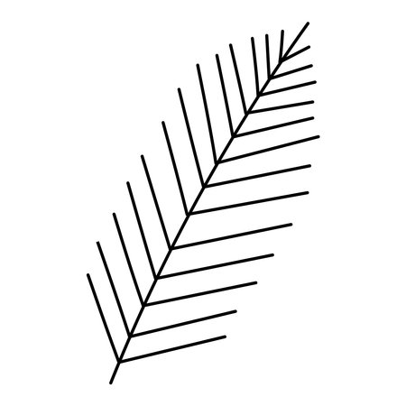 christmas holiday tree tree branch plant blackのイラスト素材