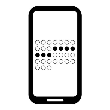 smartphone calendar menstruation cycle women track icon black vector illustrationのイラスト素材