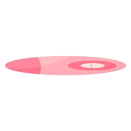 pregnancy test woman waiting delay icon element vector illustrationのイラスト素材