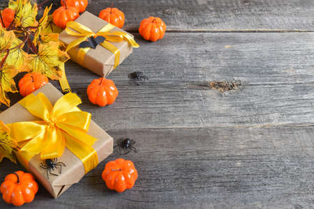 Background for a Happy Halloween party.の写真素材