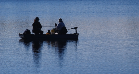 Boat silhuetteの写真素材