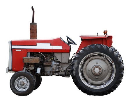 Red Tractorの写真素材